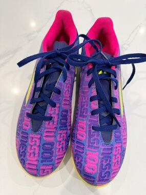 Adidas X Speedflow Messi .4 Youth Indoor Soccer Shoe - Size US 7
